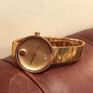 Movado Edge Gold Watch